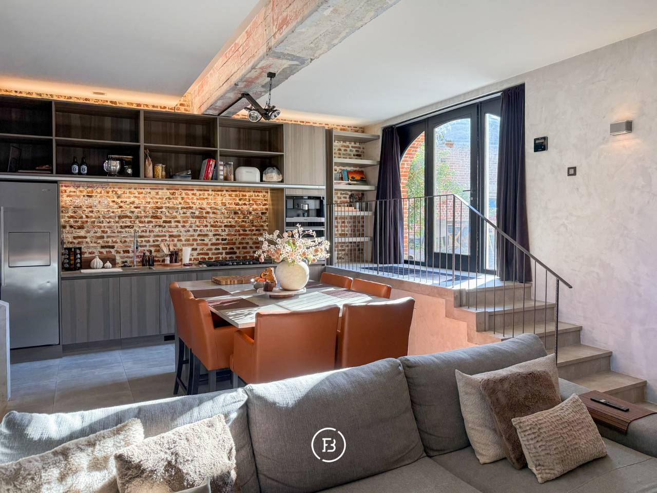 Appartement te huur in Herk-De-Stad met 1 slaapkamer