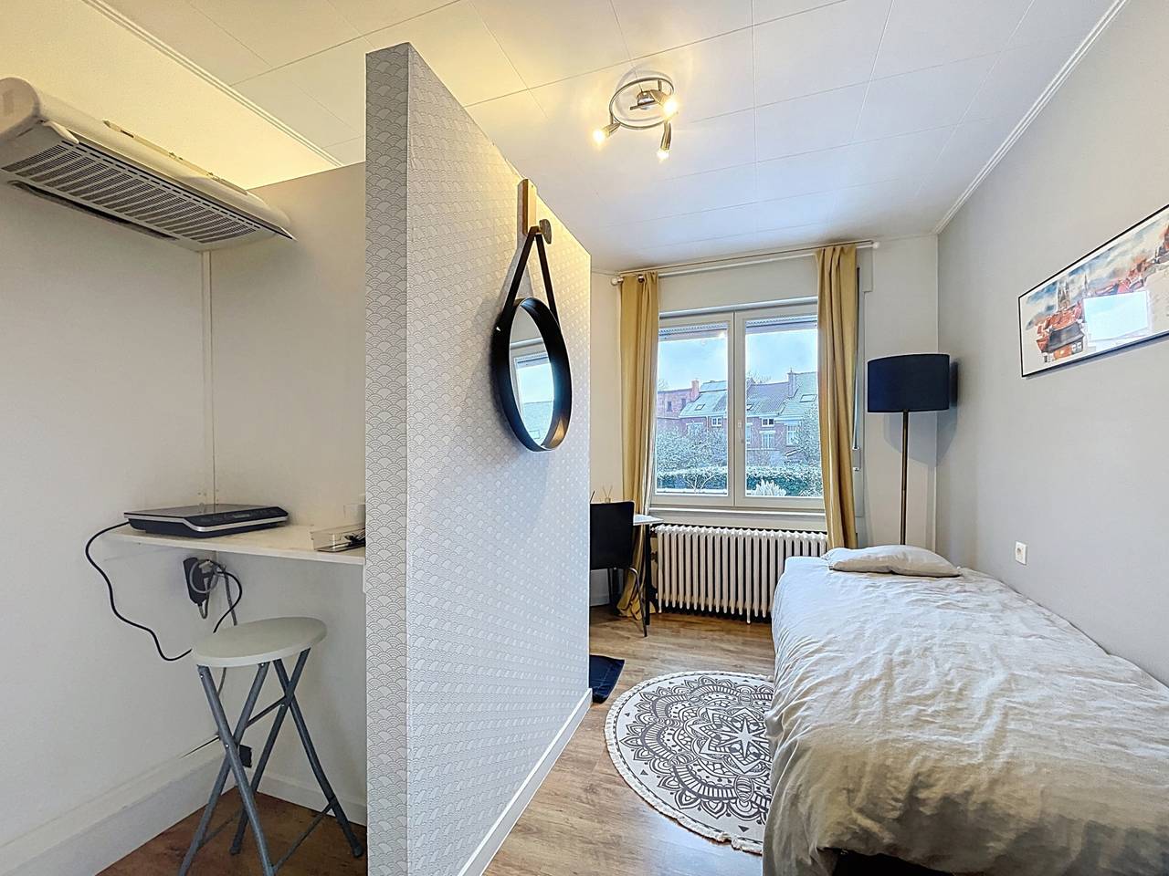 Appartement te huur in Tournai met 1 slaapkamer
