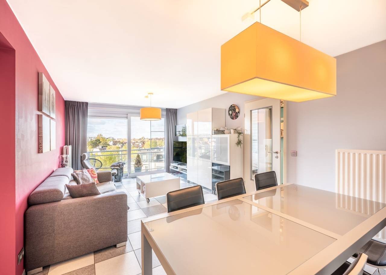 Appartement te huur in Koksijde met 2 slaapkamers